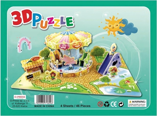 Picture of O-press Puzzle 3D 46 Cyrk