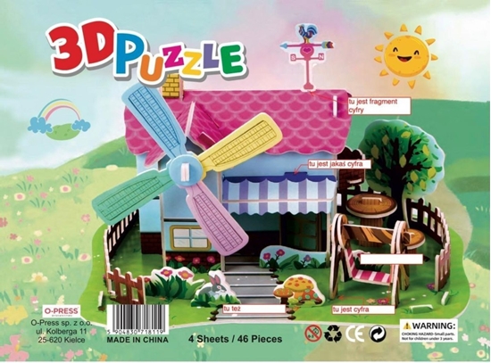 Picture of O-press Puzzle 3D 46 Farma