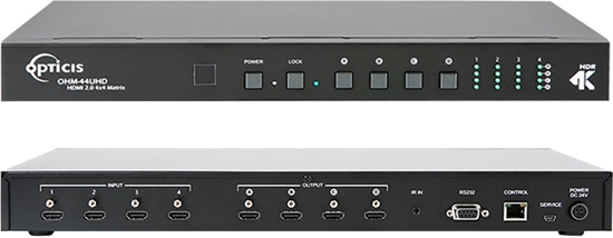 Picture of Opticis HDMI 2.0 4 X 4 MATRIX ROUTER