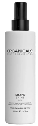 Изображение Organicals Shape For Hair Shine 150ml