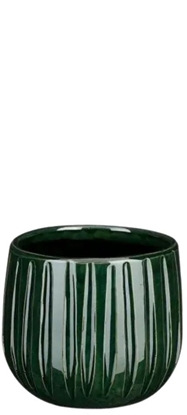Attēls no PABLO CERAMIC POT D14 H12CM GREEN RIBBLE