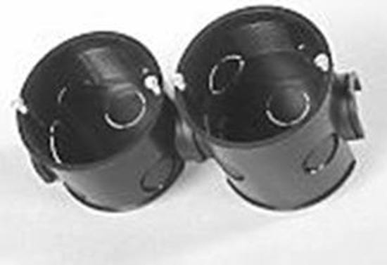 Picture of Pak-plast Puszka Pak-Plast PT60 czeniowa, pytka , z wkrtami w zestawie (PT60PWZ)