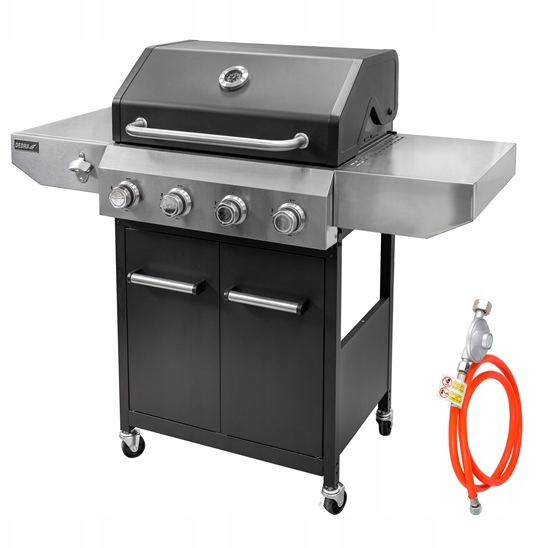 Изображение Palenisko ogrodowe Dedra GRILL GAZOWY BATORY 900 4 PALNIKI