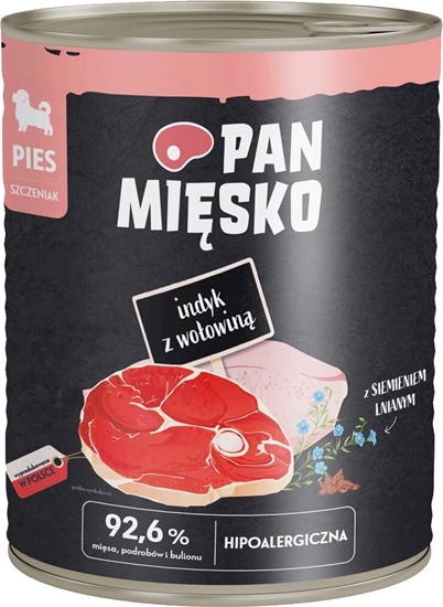 Picture of Pan Misko Indyk z woowin 800g