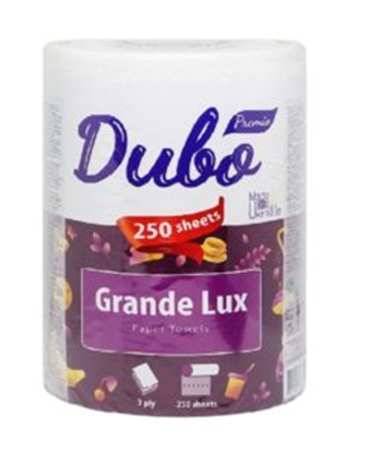 Изображение Papīra dvielis DIVO Premio Grande LUX, balts, 3 kārtas, 250lap. ( Izcelsmes valsts Ukraina