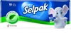 Изображение Papīra kabatlakatiņi SELPAK Menthol, 4 kārtas, 10gab