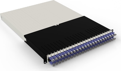 Attēls no Patchbox .one 30RU STP violett Cat.6a 1,8m