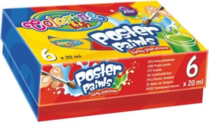 Изображение Patio Farby plakatowe 6 kolorw