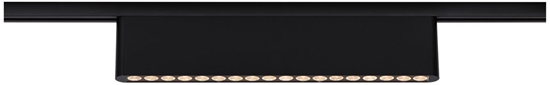 Picture of Paulmann Oprawa na szynoprzewód URail ZELOS LED 3-STEP DIM 10W 1050lm IP20 3000K 230V czarny matowy / aluminium