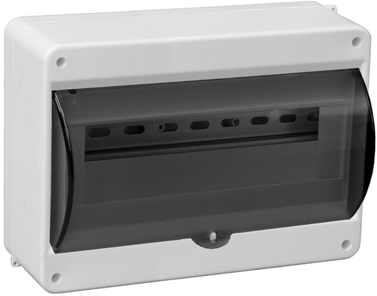 Picture of Pawbol sp. z o.o. Rozdzielnica moduowa 1x12 natynkowa z szybk dymna N+PE IP30 S-12 (C.2073)