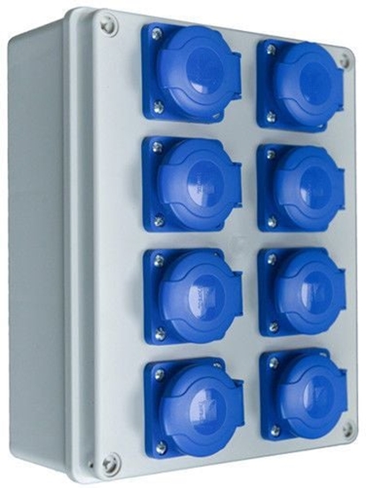 Picture of Pawbol sp. z o.o. Rozdzielnica R-BOX 240 8x250V IP44 (B.1605)