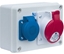 Изображение Pawbol sp. z o.o. Rozdzielnica stacjonarna R-BOX 150 1x16A/4P 1x250V IP44 (B.1202)