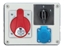 Изображение Pawbol sp. z o.o. Rozdzielnica stacjonarna R-BOX 190 1x32A/5P 1x250V wy. 0/1 IP44 (B.1092W)