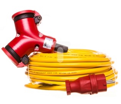 Изображение PCE Przeduacz zwijany 20m N07V3V3-F 3x1,5 2xGS (9AX5Z09123)