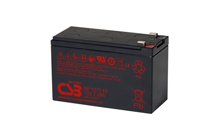 Attēls no PCM | Battery 12V 7.2Ah F2 Pb CSB | CSB-GP1272