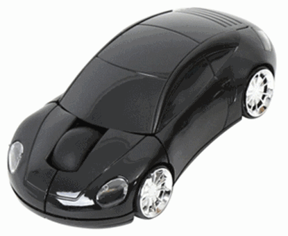 Изображение Pele datora bezvada CAR OM-300 melna Omega