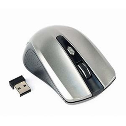 Изображение Pele datora bezvada MUSW-4B-04-BG melna/pelēka