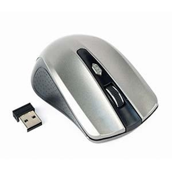 Изображение Pele datora bezvada MUSW-4B-04-BG melna/pelēka