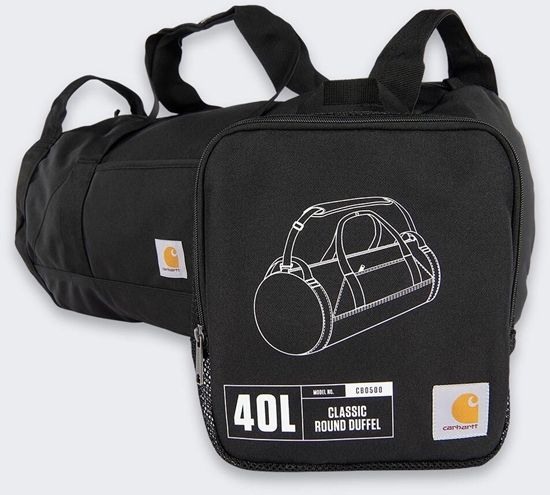 Изображение Pellucci Torba Sportowa Carhartt Classic Duffel 40 L Black