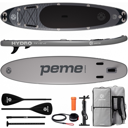 Attēls no Peme Hydro SUP 350x81x15 Dark Sky deska pompowana