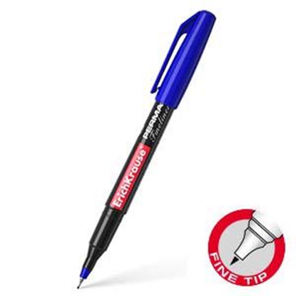 Изображение Permanentais marķieris CD/DVD 0.6mm zils FP-50