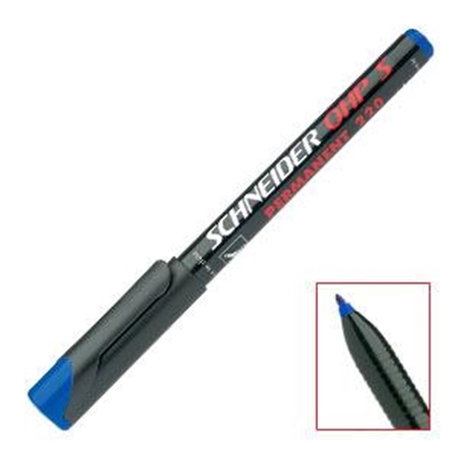 Изображение Permanentais marķieris OHP 220 zils 0.4mm,