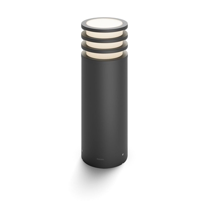 Attēls no Philips Hue Lucca Outdoor Pedestal Lantern | E27 | 9 W | Warm white