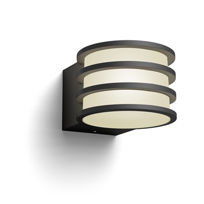 Attēls no Philips Hue Lucca Wall Lantern | E27 | 9 W | Warm white