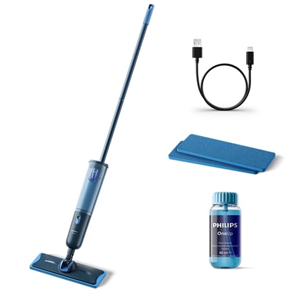 Attēls no Philips OneUp series 3000 elektriskā mazgāšanas slota, zila