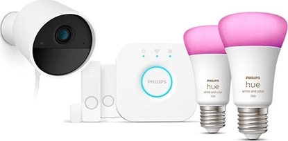 Изображение Philips Philips Hue | Secure Camera Set WCA E27, Bridge, Sensors