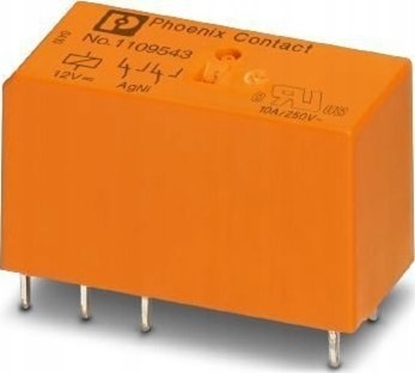 Изображение Phoenix Contact Przekanik miniaturowy 2P 8A AgNi 12V DC do gniazda ECOR-1, REL-MR-BL- 12DC/21-21
