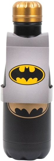 Изображение Pyramid Pyramid Batman Butelka Metalowa - Znak (Czarno-Zota)