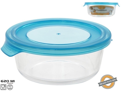 Picture of Pyrex Okrge szklane pudeko na lunch 620 ml 6 x 17 x 15 5 cm KITCHEN&GO 8445393406053 (8445393406053)