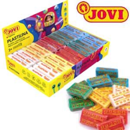 Attēls no Plastilīns JOVI 70B 5 krāsas, 30 gab.x50gr