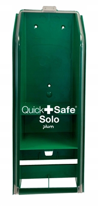 Изображение Plum Stacja PLUM QuickSafe Solo, pusta, do montau na cianie, zielona