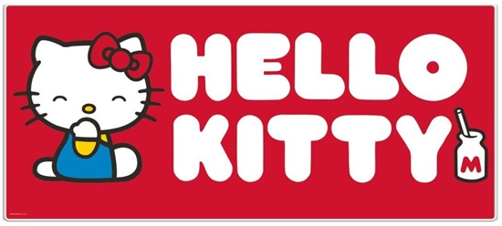 Изображение Podkadka Pyramid Pyramid Hello Kitty Mata na Biurko - Podkadka Pod Myszk (Milk)