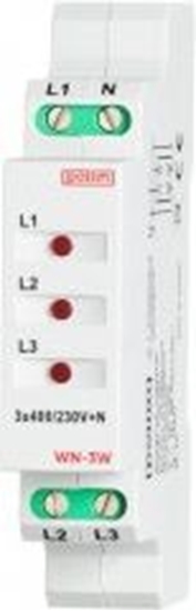Picture of Pollin Lampka moduowa LED 3-fazowy 3x400V AC TH35 (WN-3W)