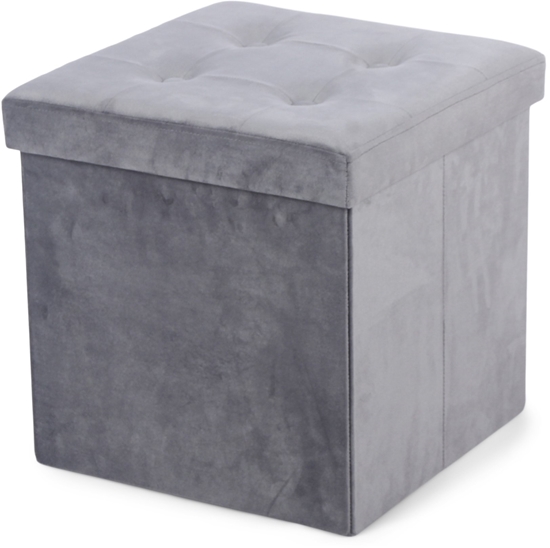 Изображение Leobert POUF MATEO TUFTING 38X38X38CM GREY