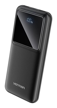 Attēls no POWER BANK USB 10000MAH 22.5W/BLACK FHKB0 VENTION