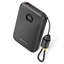 Attēls no POWER BANK USB 10000MAH 22.5W/BLACK FKAB0-C VENTION