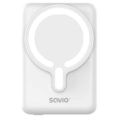 Изображение Powerbank 10000 mah magnetyczny biały BA-13