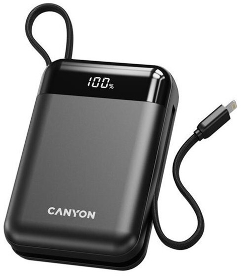 Picture of Powerbank Canyon OnPower 204 20000 mAh czarny - Przenone ródo zasilania CNS-CPB204B (5291485019723)