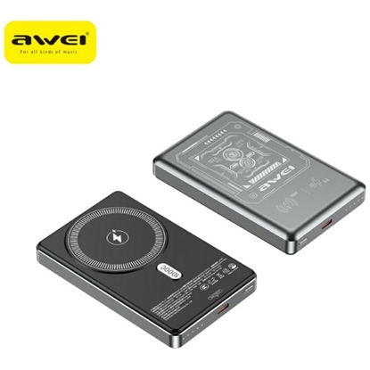 Picture of Powerbank PA-31 MagSafe 10000mAh indukcyjny szary 