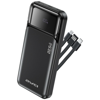 Picture of Powerbank PA-91 22,5W PD 10000mAh kable wbudowane 