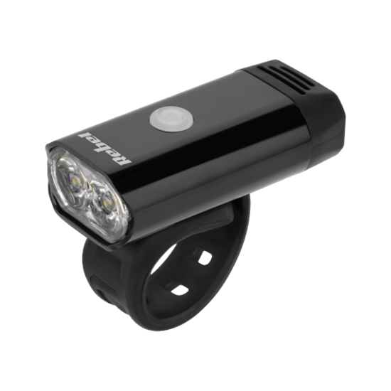 Изображение Priekšējais velosipēda lukturis | Akumulators | 5W | 2xLED | IPX4