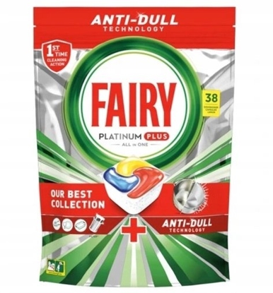 Picture of Procter FAIRY Platinum Plus All In One Kapsuki do zmywarki Lemon 1 op. - 38 szt.