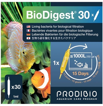 Picture of Prodibio PRODIBIO Biodigest 30 ampuek filtracja biologiczna woda sodka i morska