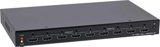 Изображение Przecznik InLine InLine Kontroler cienny wideo HDMI 1 do 9, Full-HD