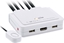 Picture of Przecznik InLine InLine® KVM Switch, 2-port, USB-C + HDMI to HDMI, 4K, with audio, integrated cable