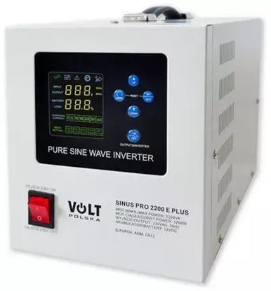 Picture of Przetwornica Volt Przetwornica VOLT POLSKA SINUSPRO 2200E PLUS 12/230V (1200/2200W) [AGM, GEL, LiFePO4]